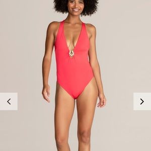 NWT Trina Turk one piece bathing suit. Size 6
